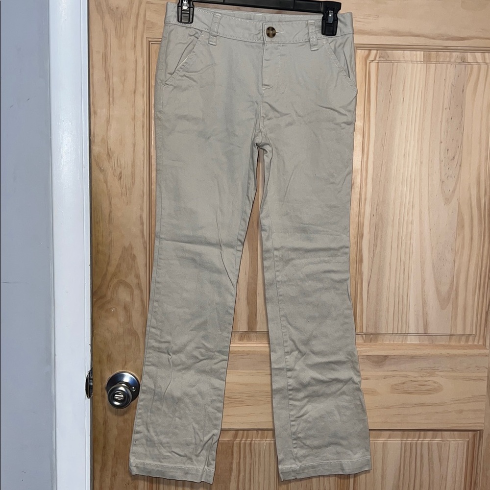 Old Navy Size: 12 ( Big Girl ) Tan Pants Pre-loved